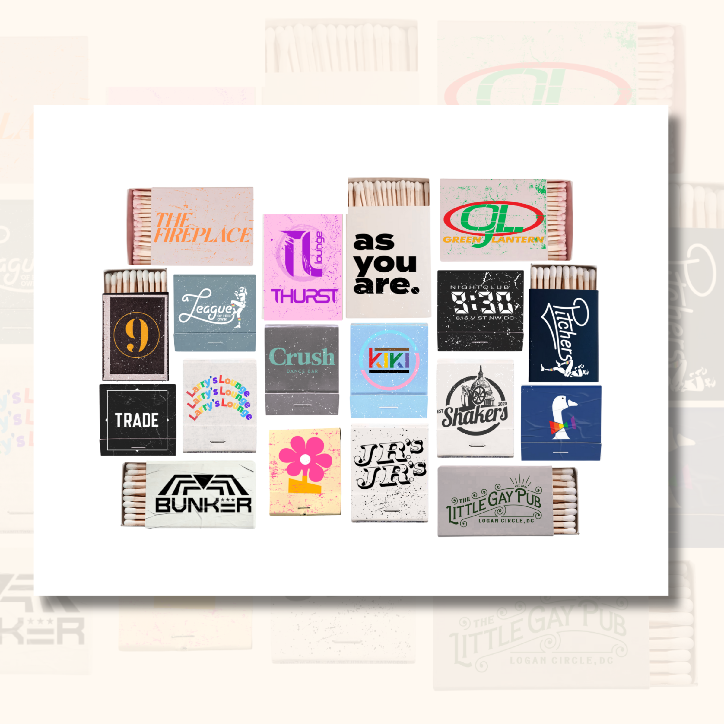 DC Matchbook Print