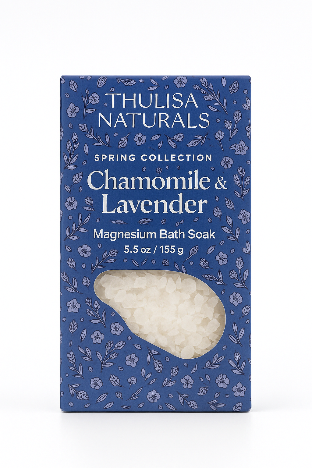 Lavender Chamomile Magnesium Bath  Salt Soak