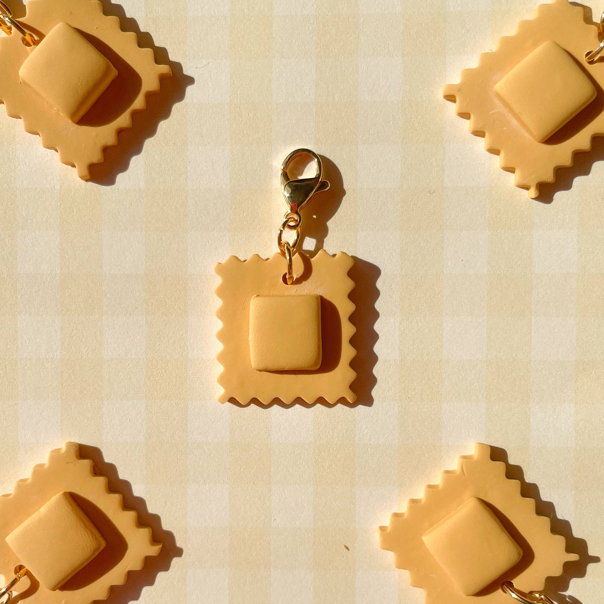 Ravioli Bag Charm