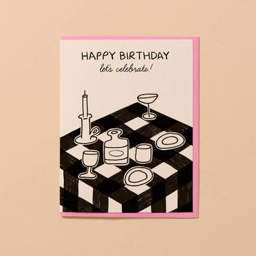 Dinner Party Birthday Card