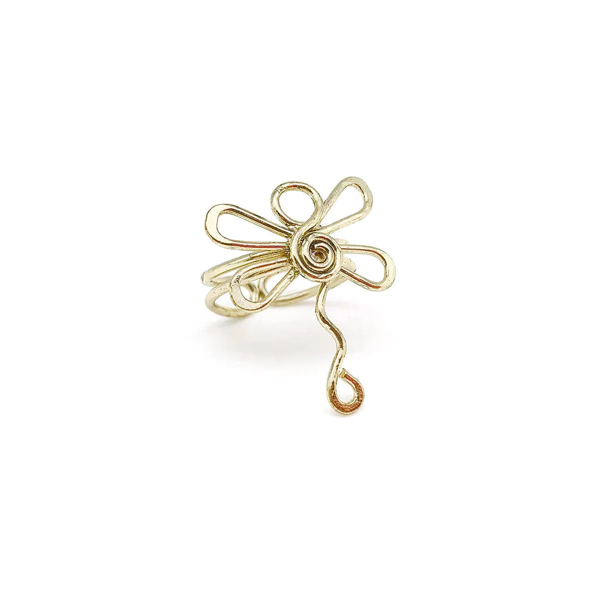 Gold Plated Adjustable Ring Assorted Selection
