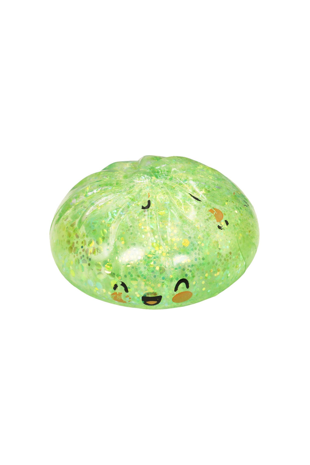 Iridescent Glitter Maltose Putty Bao Bun Dumpling Squishy