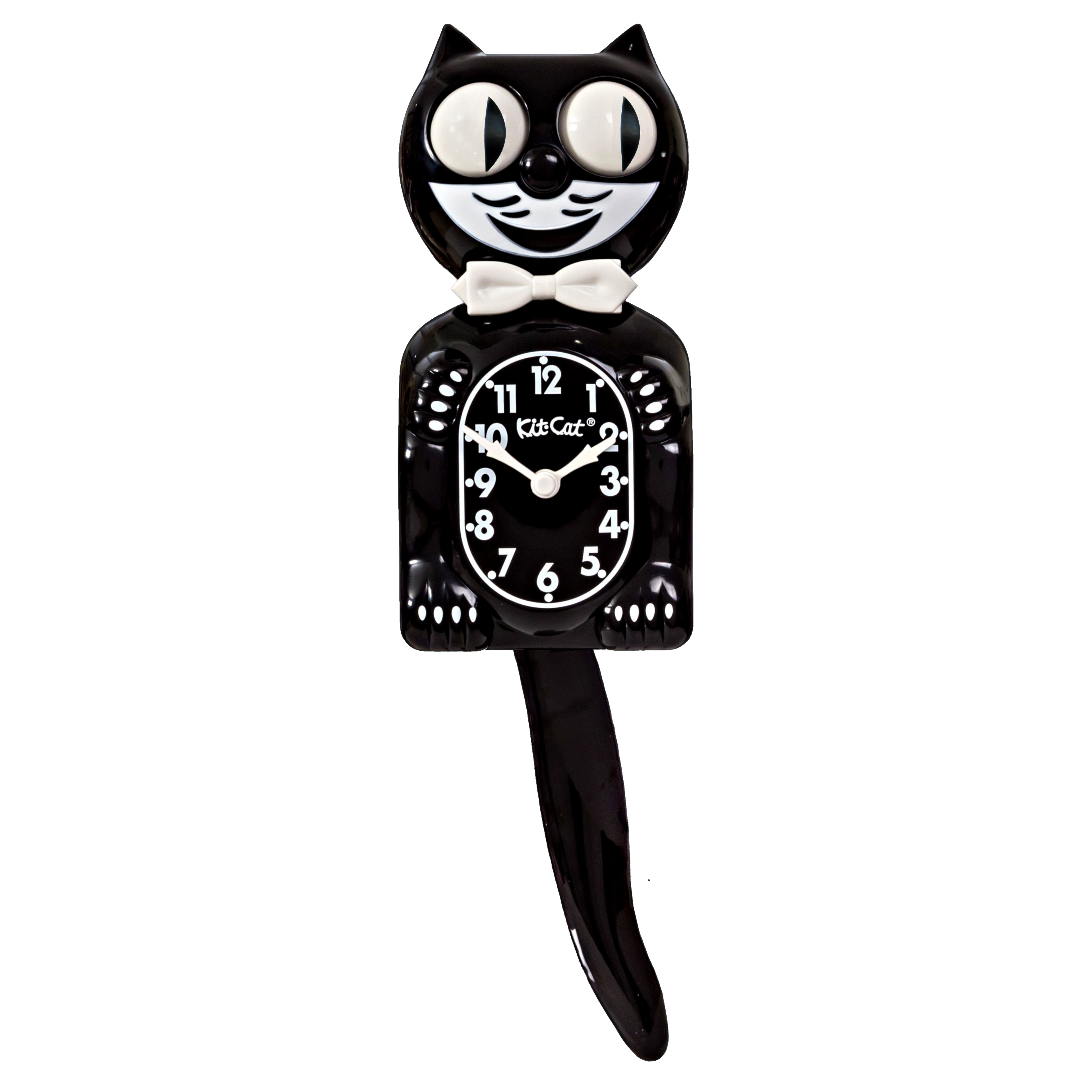 Classic Black Kit Cat Klock