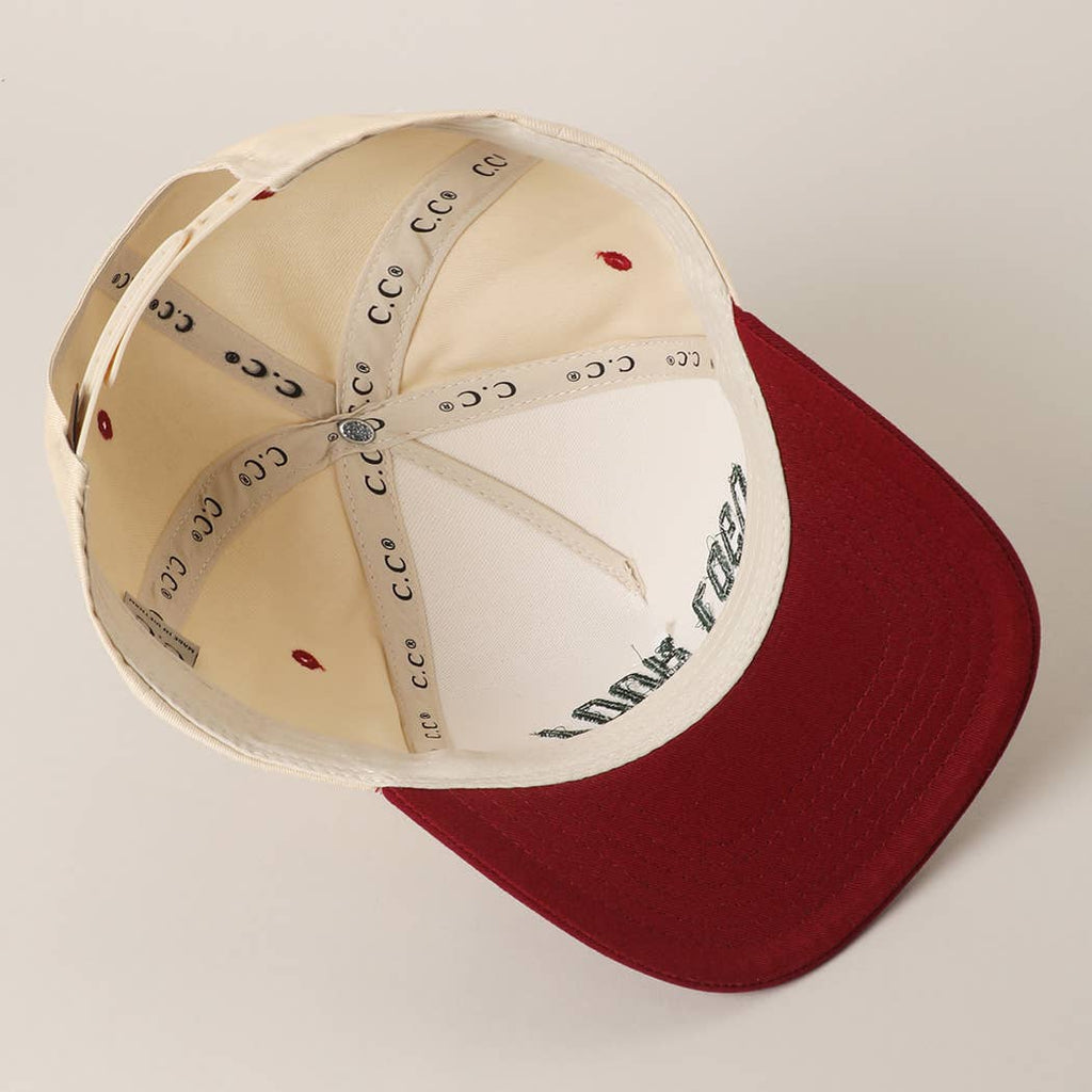 Custom Two-Tone Trucker Embroidered Hat - UPSIDE DOWN STATE