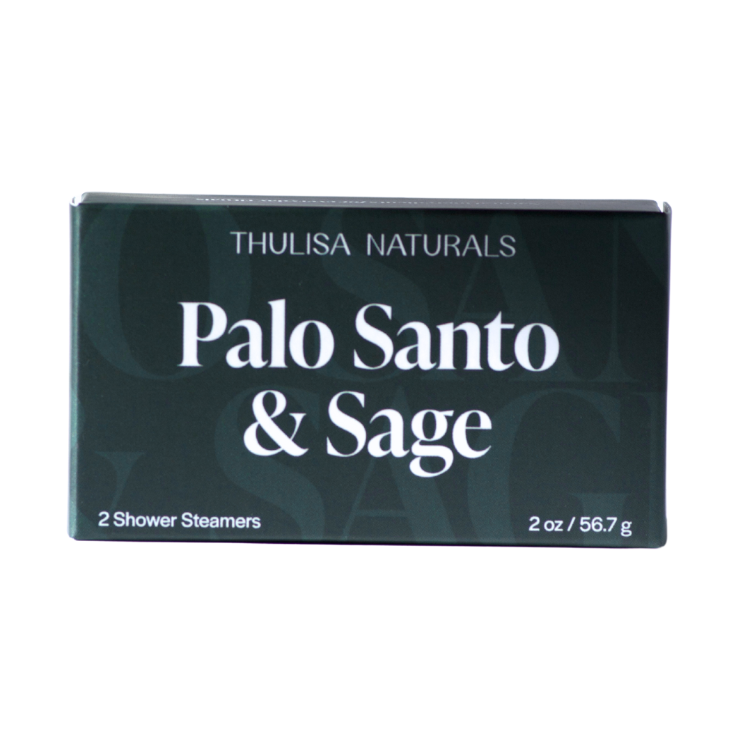 Men's Shower Steamers | Palo Santo + Sage | Men’s Grooming
