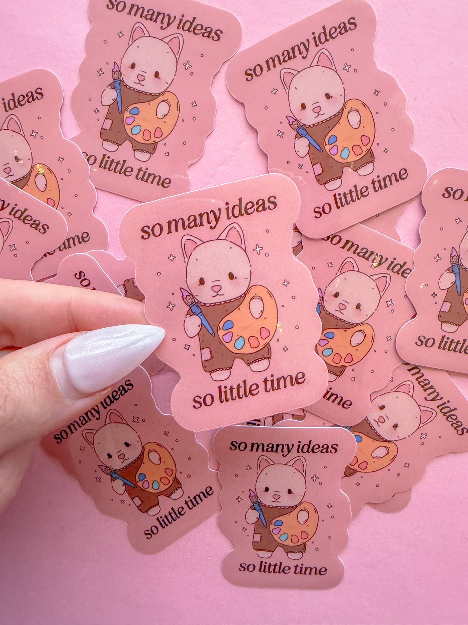 So Many Ideas Vinyl Sticker