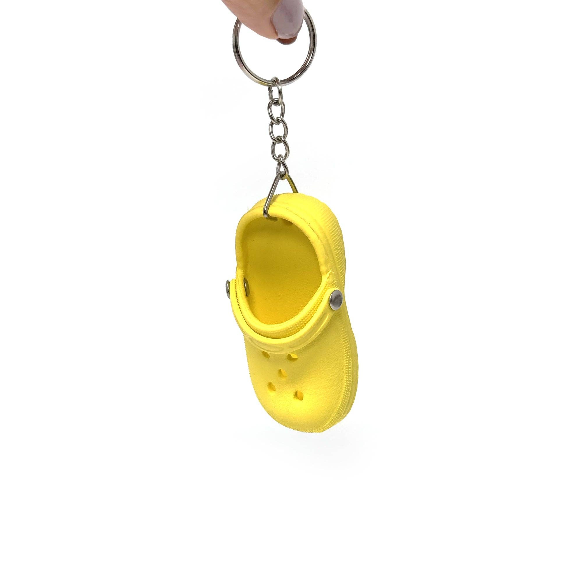 Mini Rubber Clog Keychain – Croc-Inspired