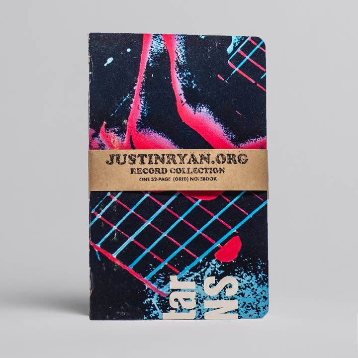 Vintage Vinyl Pocket Notebook