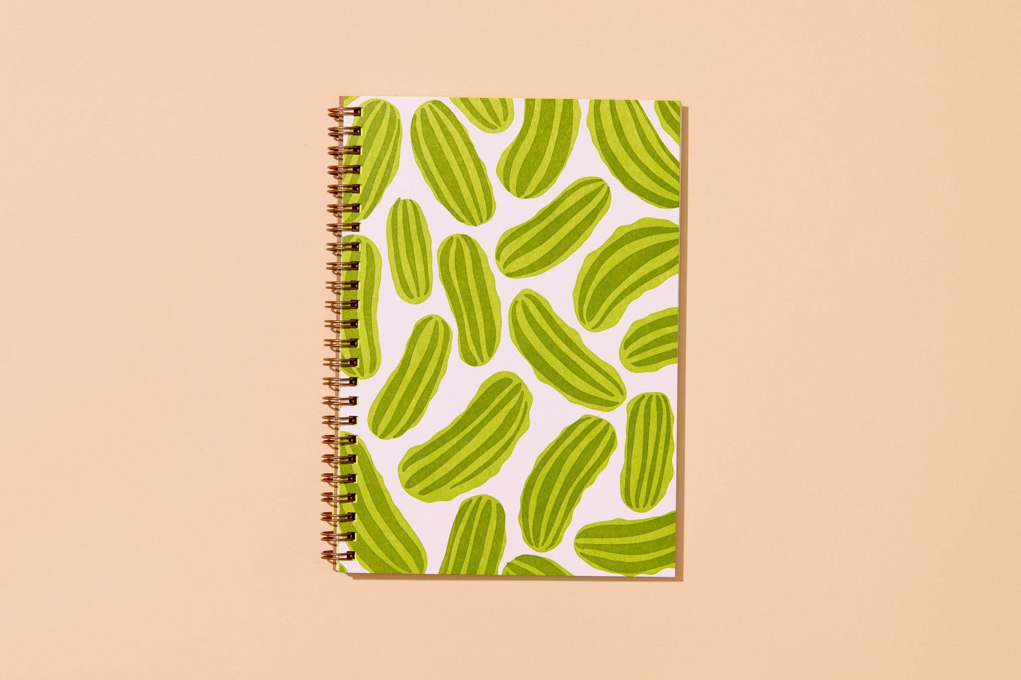 Pickles A5 Letterpress Spiral Notebook