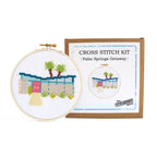 Palm Springs Getaway DIY Cross Stitch Kit