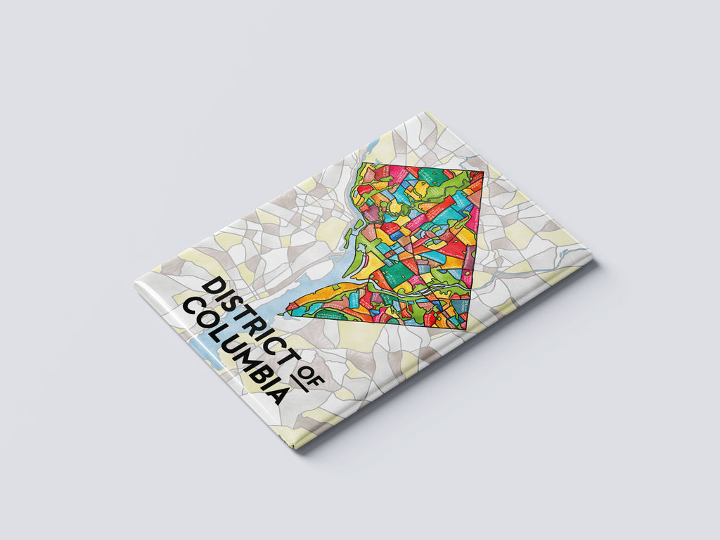 District of Columbia (Washington DC) Map Magnet