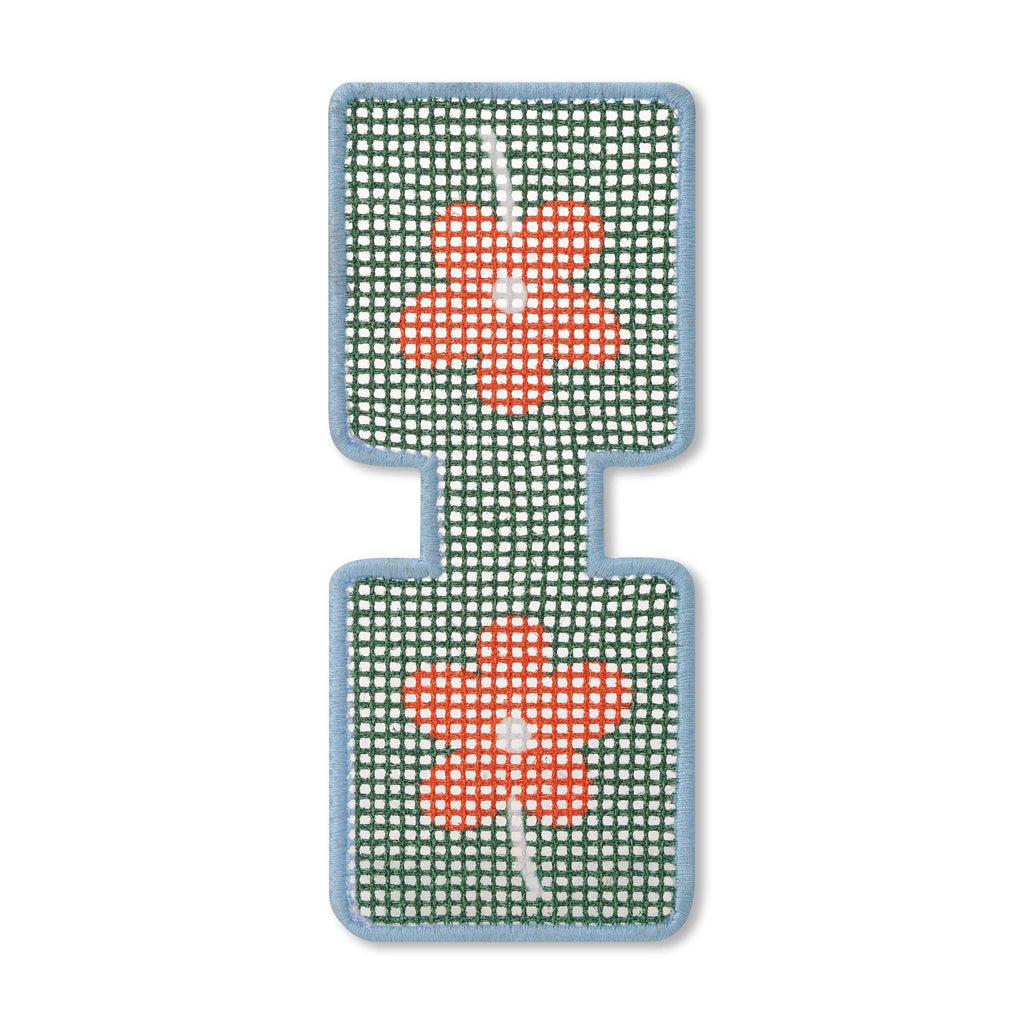Needlepoint Keychain Kit - Flower