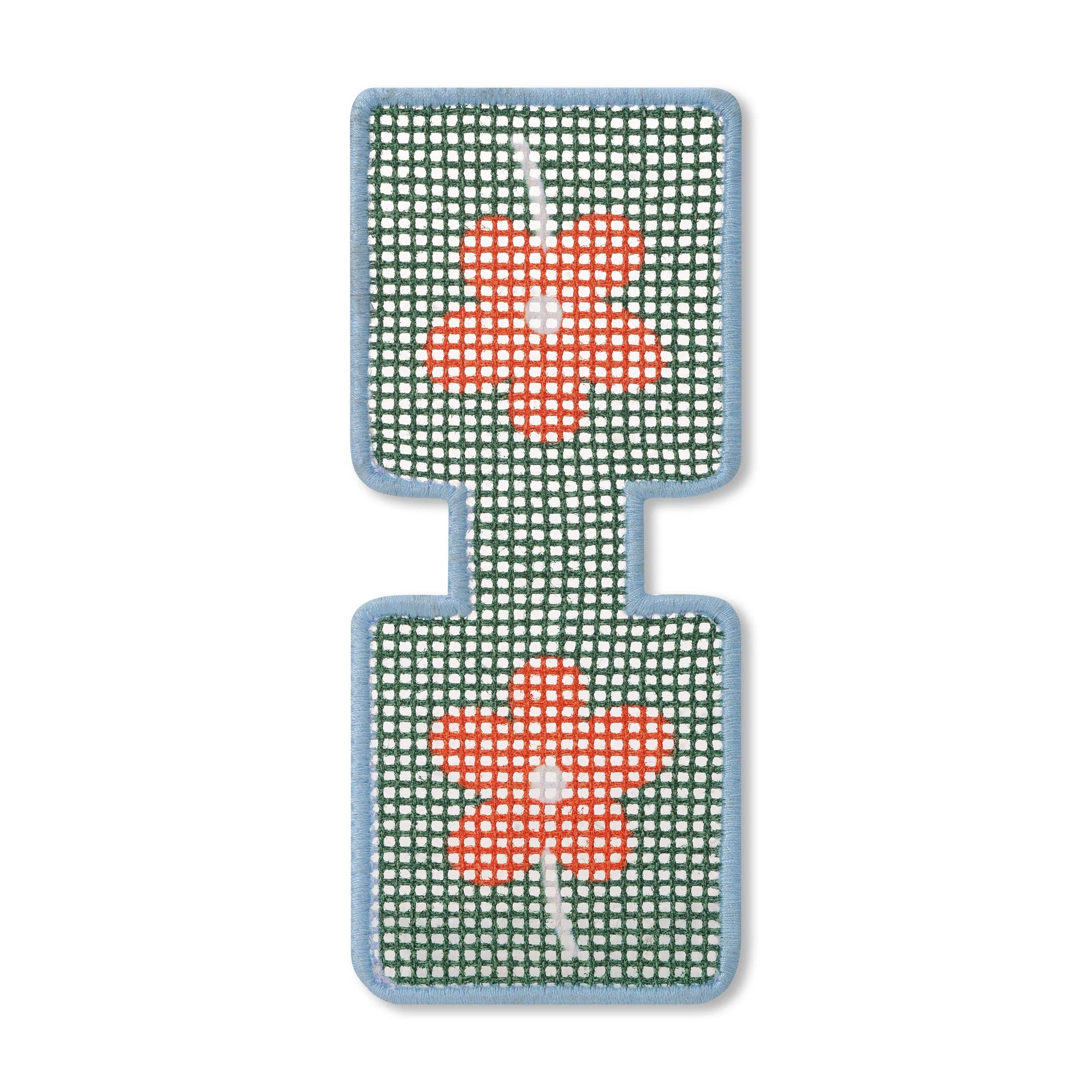 Needlepoint Keychain Kit - Flower