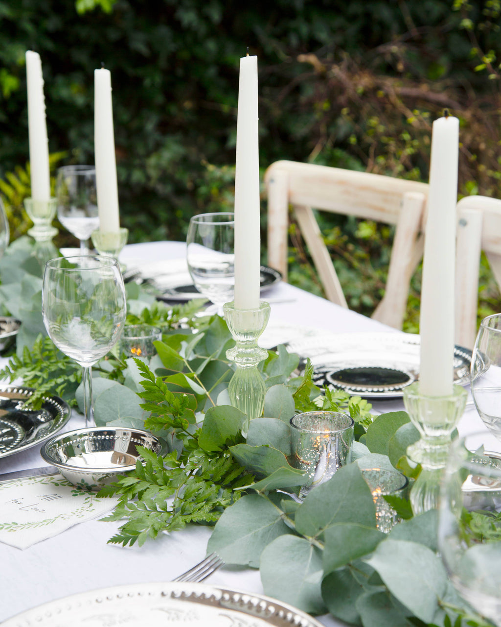 Cool Glass Candle Holders Set