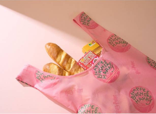 Harry Potter "Happee Birthdae Harry" Market Eco Bag