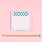 XOXO Sticky Note (Pastel Version)