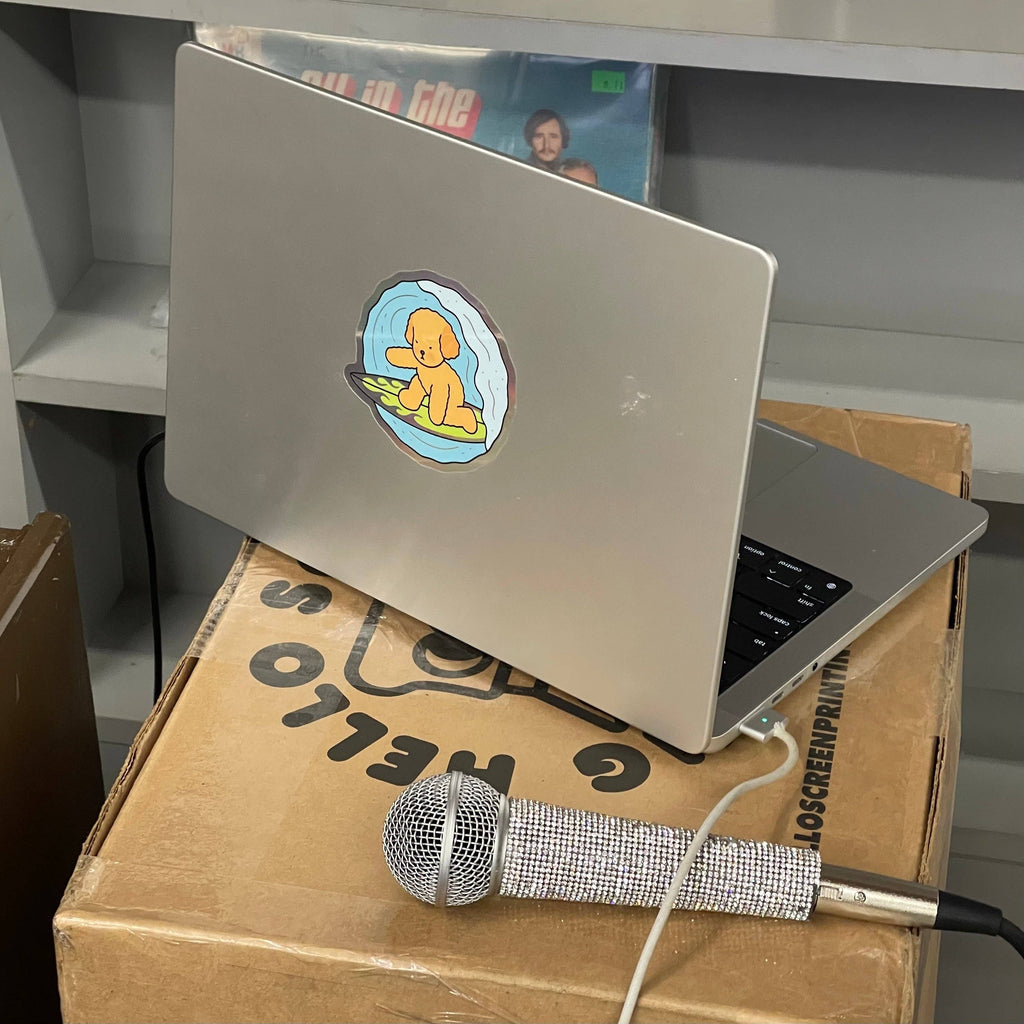 Shredder Sticker