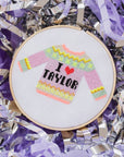 I Love Taylor Cross Stitch Kit