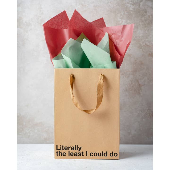 "the Least I Could Do" Gift Bag