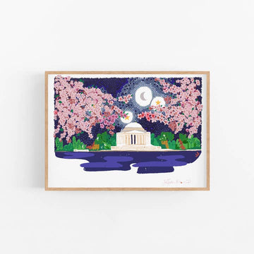 Jefferson Memorial Washington Dc Print