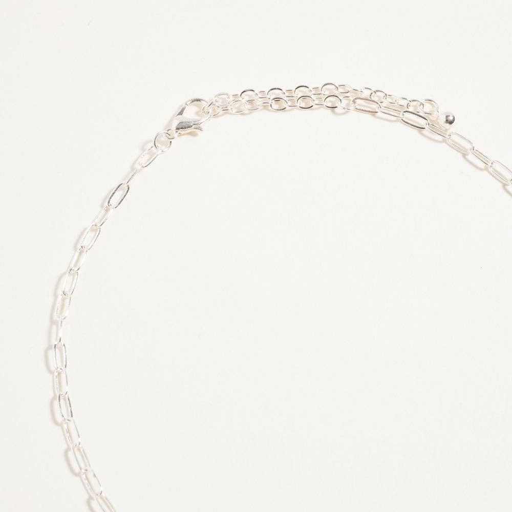 18 In Mediterranean Beach Vacation Charm Necklace