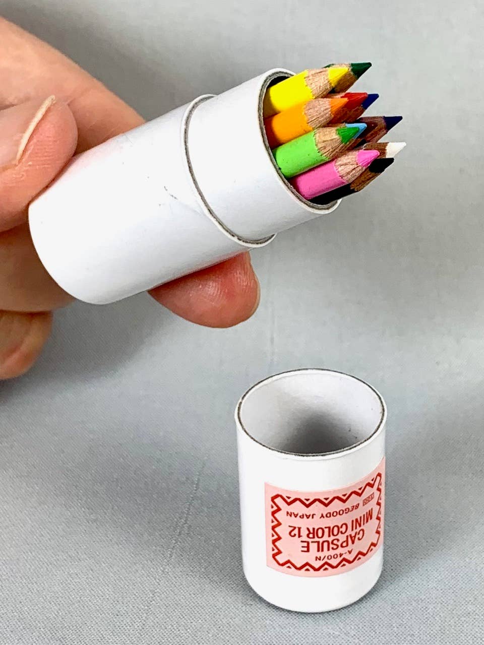 Mini Pencils in Mini Paper Tube