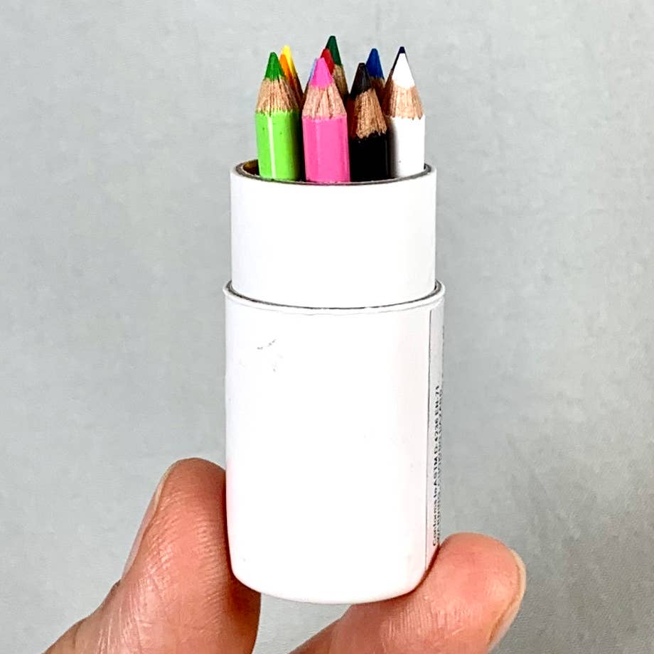 Mini Pencils in Mini Paper Tube