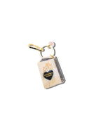 Hand-painted Wuthering Heights Book Bag Charm + Keychain