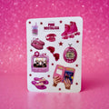 Pink Nostalgia Y2K Sticker Sheet