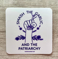 Smash the Garlic and the Patriarchy Sticker