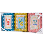 Italian Coastal Framed Art Set