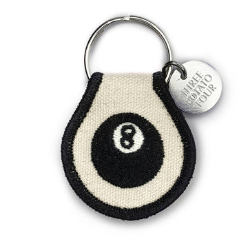 Patch Keychain - 8 ball