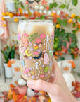 16oz Colorful Halloween Glass