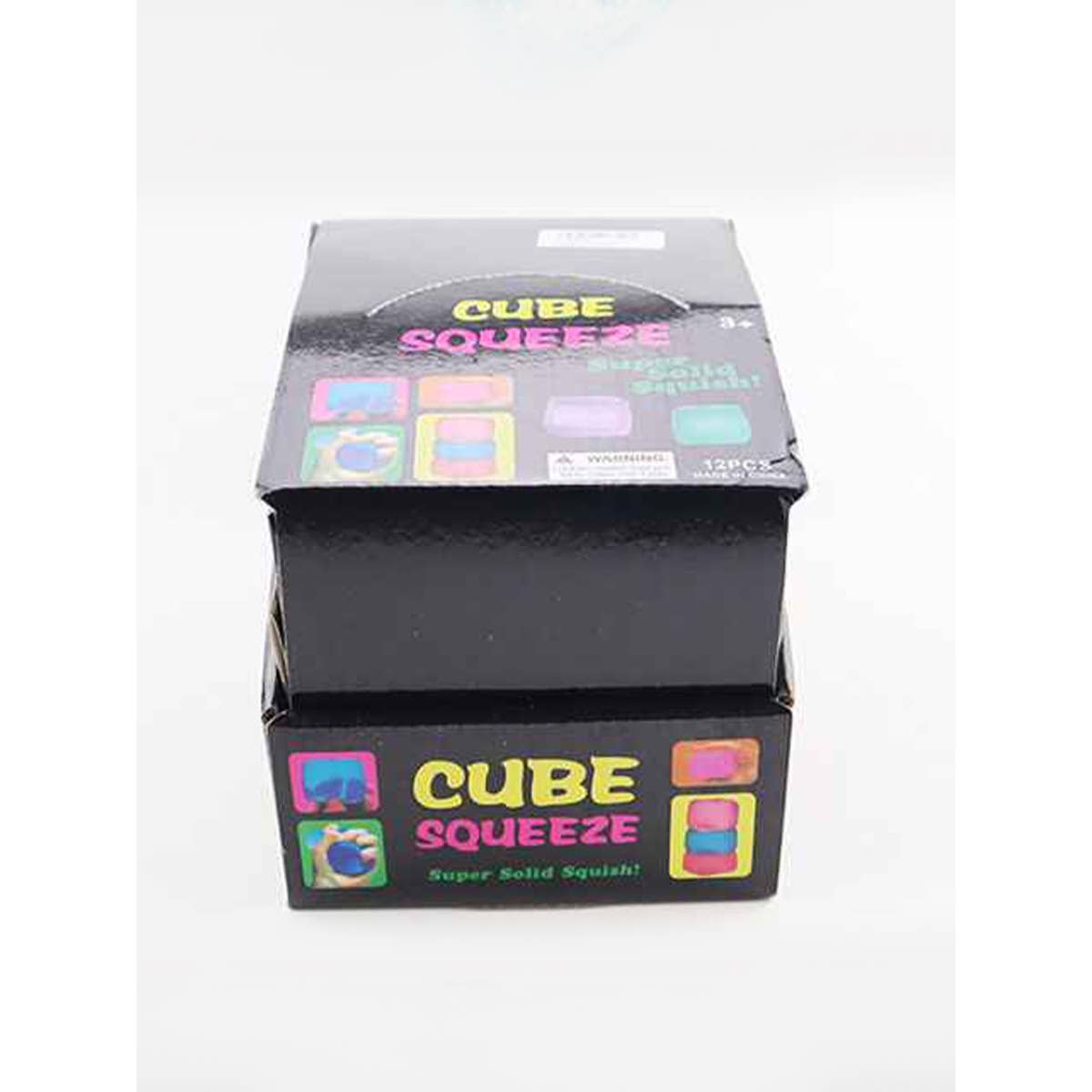 Viral Glitter Ice Cube Squishy Toy