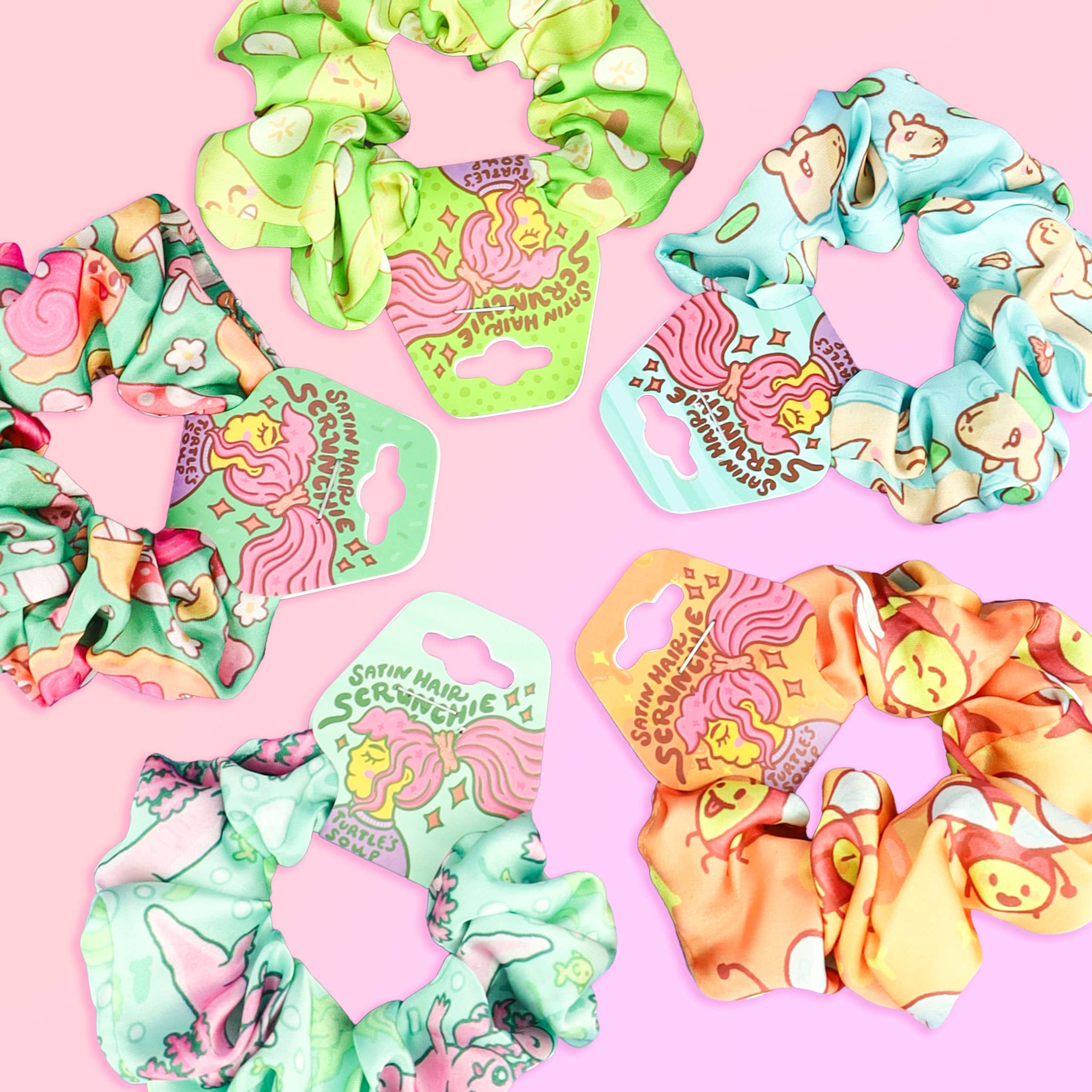 Honey Bee Hair Scrunchie, Cute Hair Accessories, Hair Ties