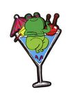 Happy Hour Frog Sticker