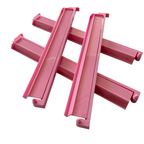 Mahjong Rack and Pusher Set of 4 - Solid Colors Pink Yellow Green Purple