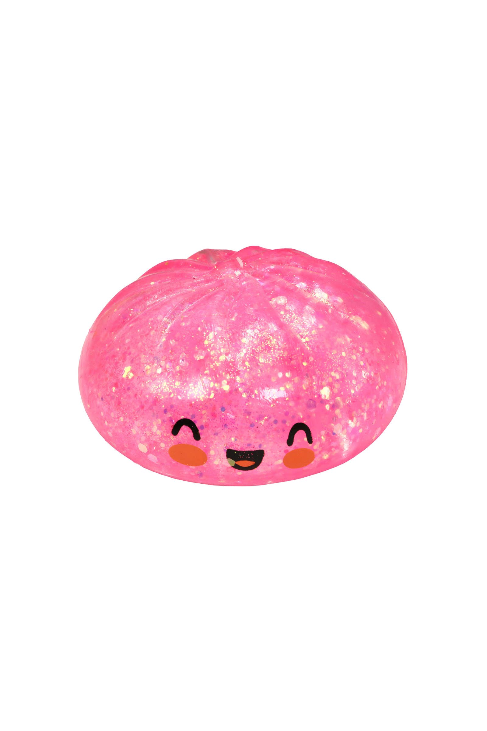 Iridescent Glitter Maltose Putty Bao Bun Dumpling Squishy