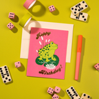 Hoppy Birthday – Foil Birthday Card