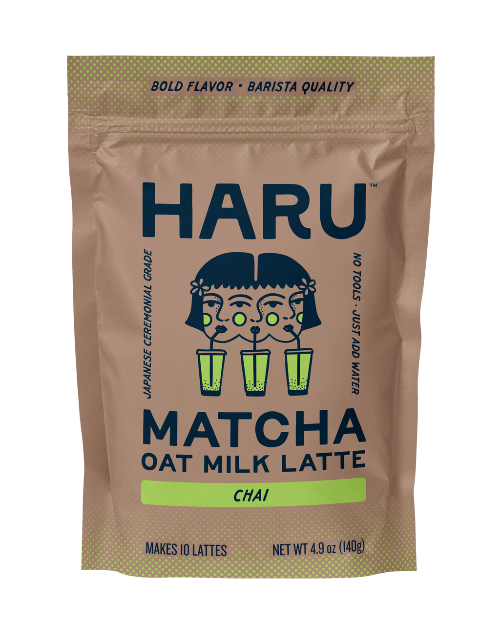 Haru Chai Matcha Oat Milk Latte Mix