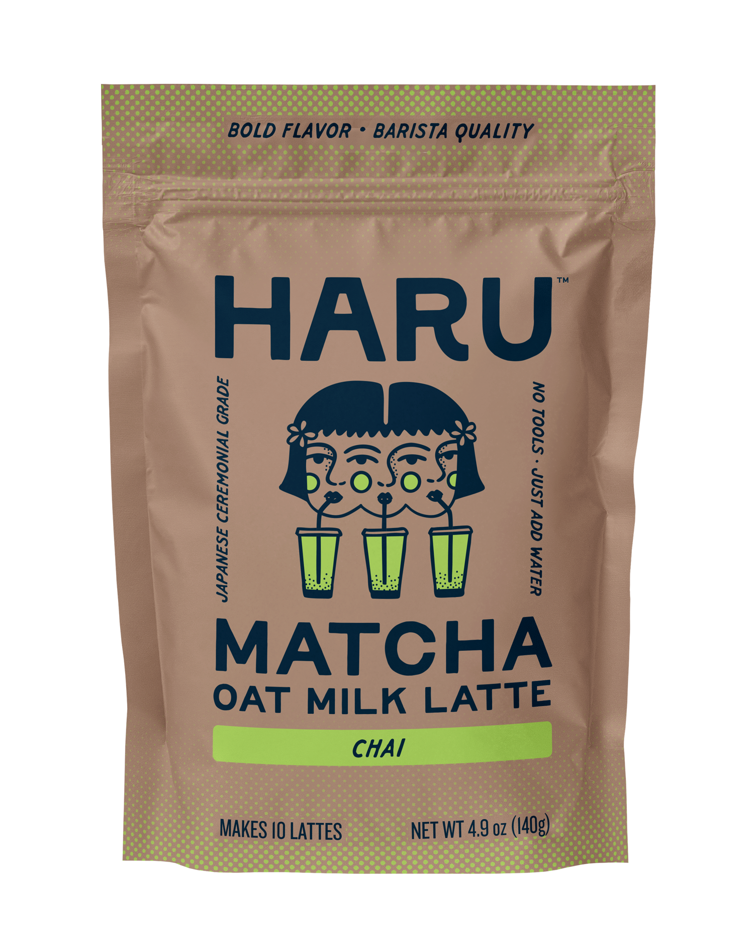 Haru Chai Matcha Oat Milk Latte Mix