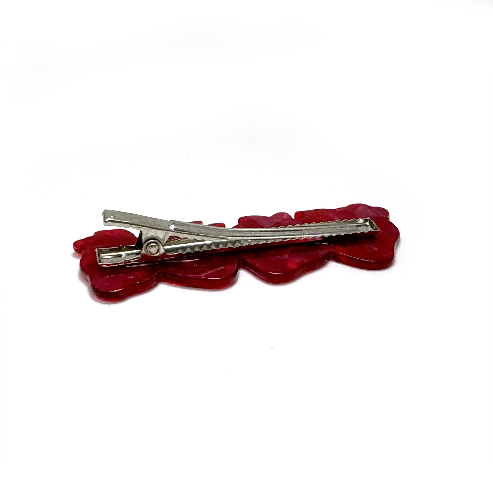 Strawberry Hair Clip Set – Pink and Red