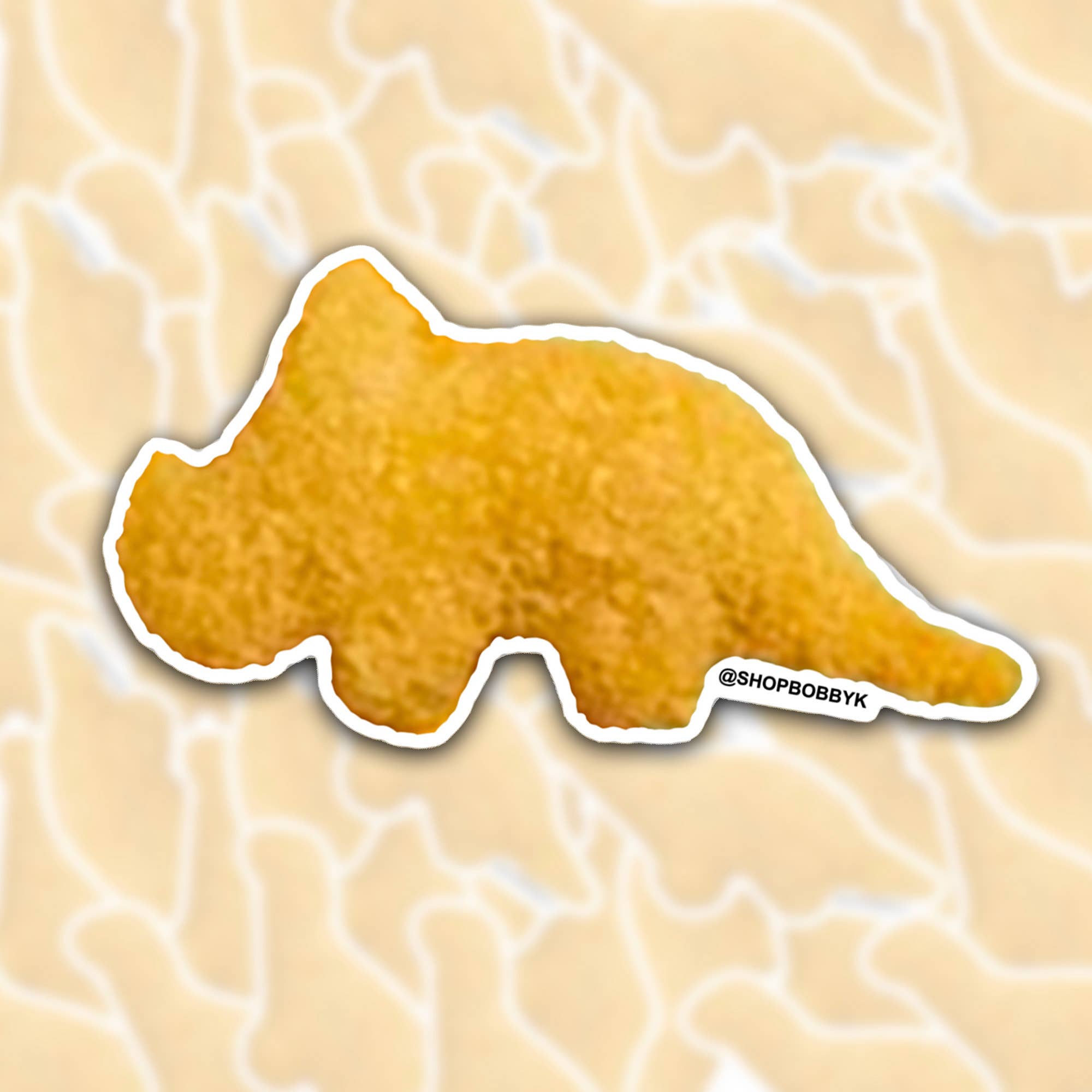 Dino Nugget Sticker Pack