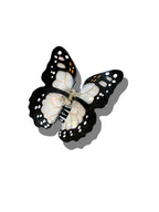Hand-painted Monarch Butterfly Claw Hair Clip
