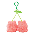 Mini Cherry Wawa Clip (Soft Kawaii Frog Bag Charm Keychain)
