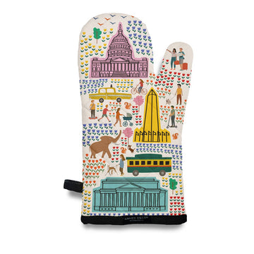 Spring Season in Washington Dc Oven Mitt