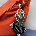 Mystic Ouija Board Keychain with Planchette Charm