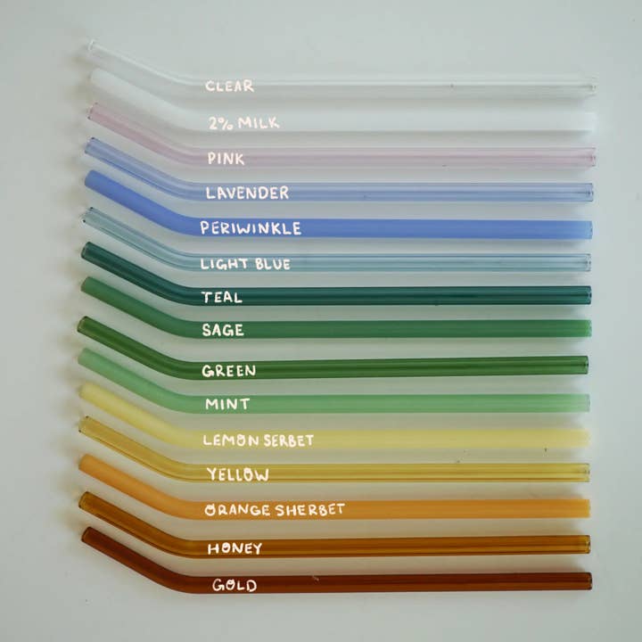 Bent Glass Straw