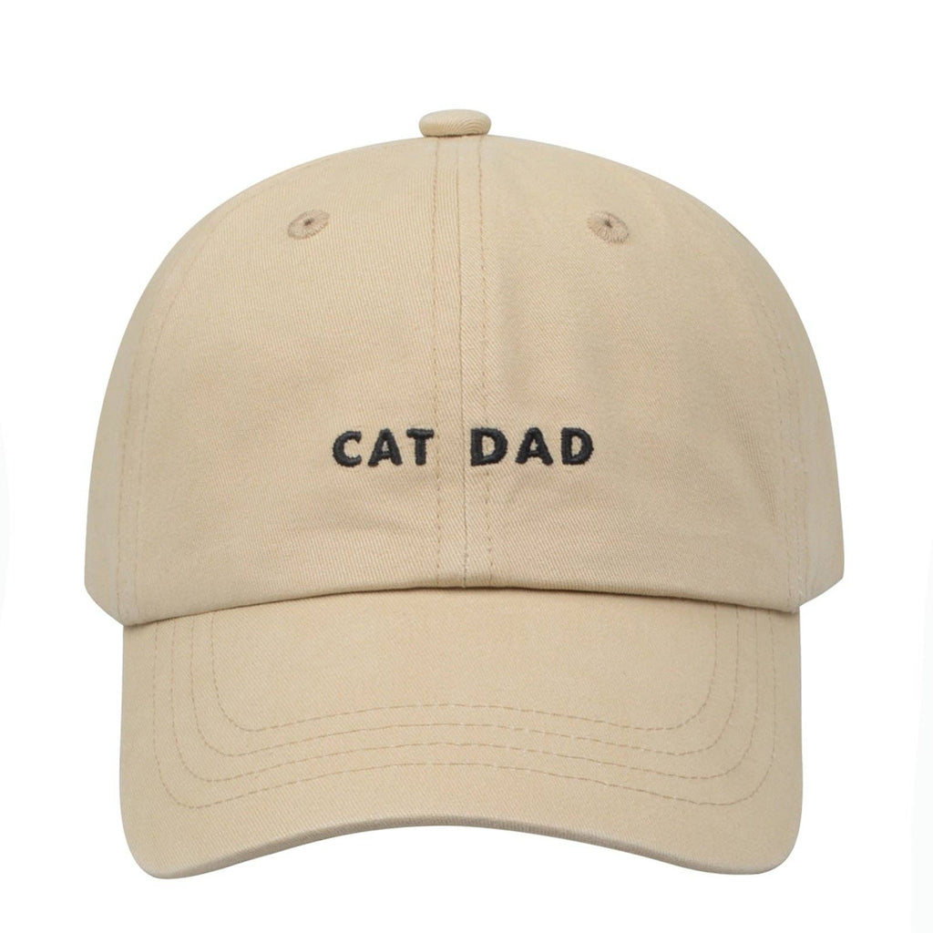 Cat Dad Hat | Embroidered Cat Dad Baseball Cap | Gift for Cat Lovers | HatPhile