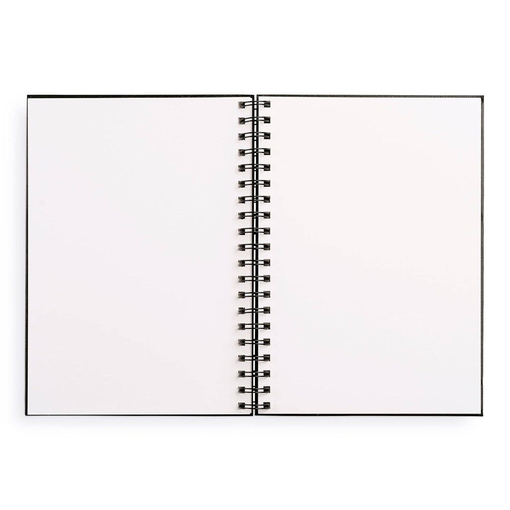 Medium Sketchbook Spiral Hardcover - Black